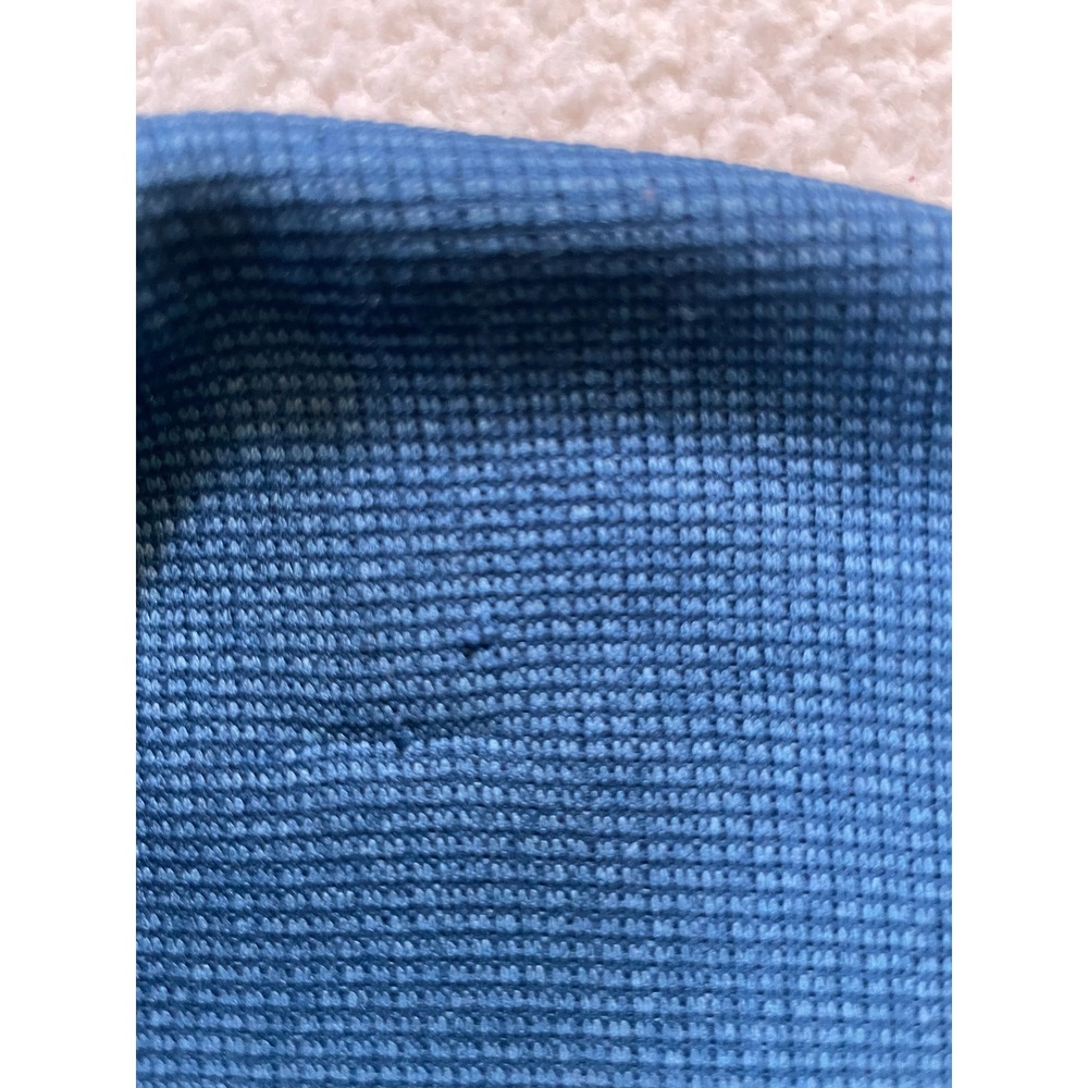 Under Armour Mens 2XL Pullover Blue Golf 1/4 Zip Textured Knit Loose Fit - Picture 7 of 15